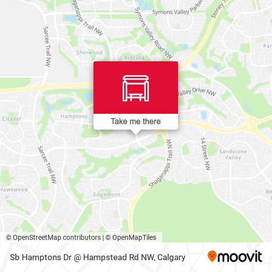 Sb Hamptons Dr @ Hampstead Rd NW map