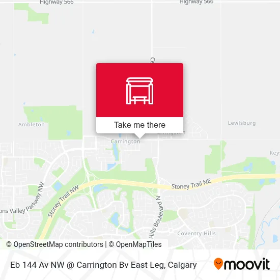 Eb 144 Av NW @ Carrington Bv East Leg map