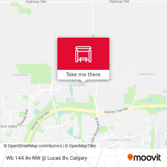 Wb 144 Av NW @ Lucas Bv plan
