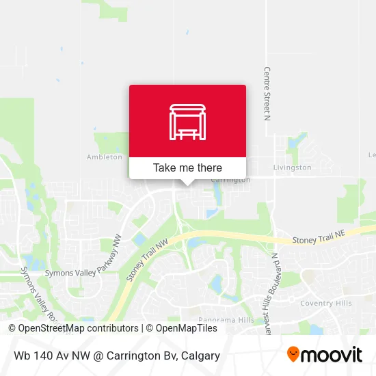 Wb 140 Av NW @ Carrington Bv map