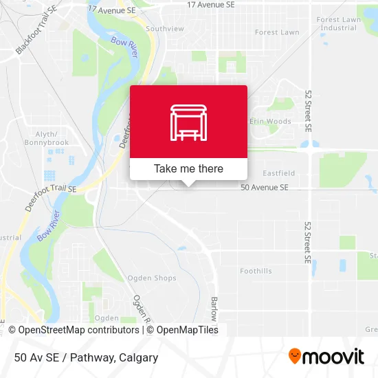 50 Av SE / Pathway map