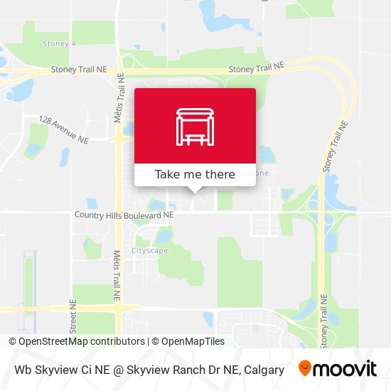 Wb Skyview Ci NE @ Skyview Ranch Dr NE map