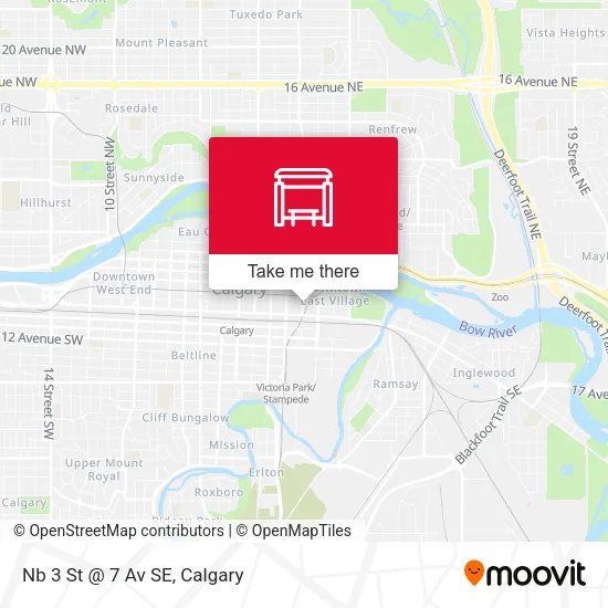 Nb 3 St @ 7 Av SE map