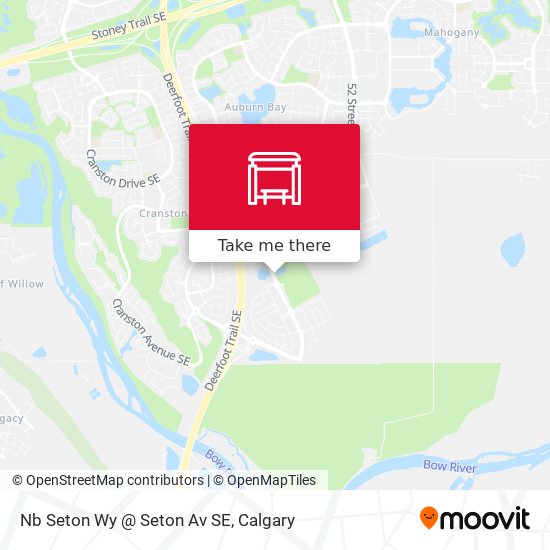 Nb Seton Wy @ Seton Av SE map