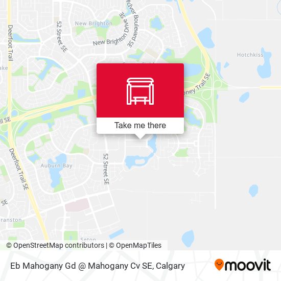 Eb Mahogany Gd @ Mahogany Cv SE map