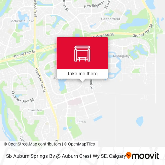 Sb Auburn Springs Bv @ Auburn Crest Wy SE map