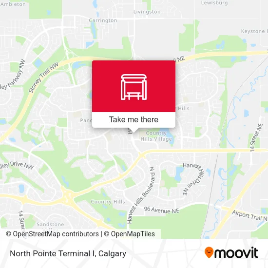 North Pointe Terminal  I map