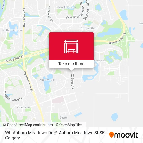Wb Auburn Meadows Dr @ Auburn Meadows St SE map
