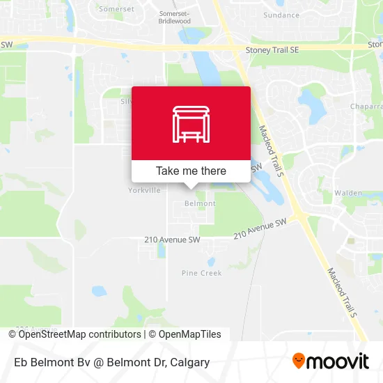 Eb Belmont Bv @ Belmont Dr map