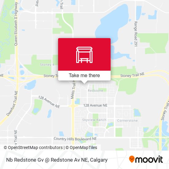Nb  Redstone Gv @  Redstone Av NE plan