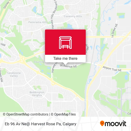 Eb 96 Av Ne@ Harvest Rose Pa map