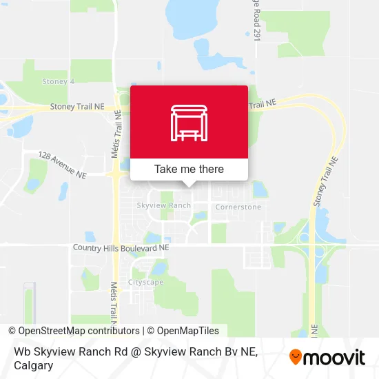 Wb Skyview Ranch Rd @ Skyview Ranch Bv NE map
