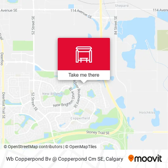 Wb Copperpond Bv @ Copperpond Cm SE map