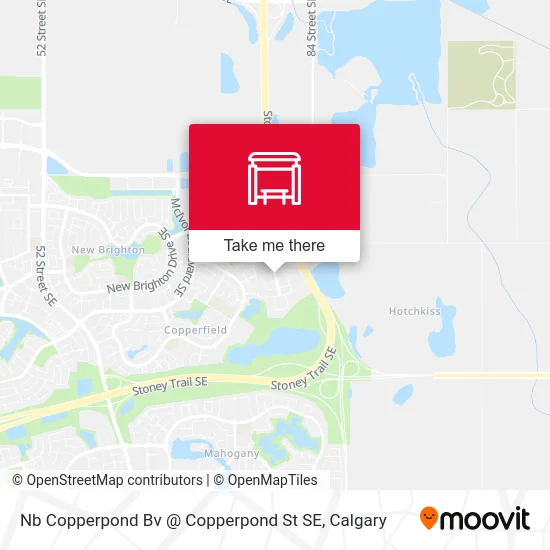 Nb Copperpond Bv @ Copperpond St SE map