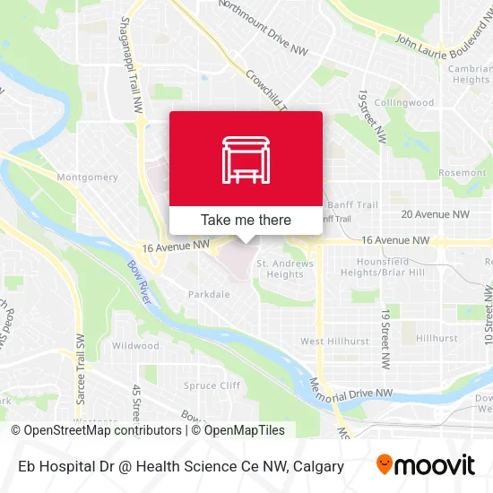 Eb Hospital Dr @ Health Science Ce NW map