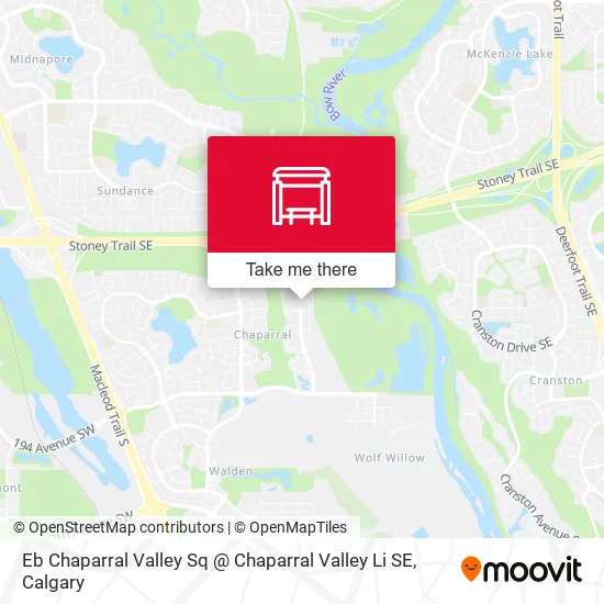 Eb Chaparral Valley Sq @ Chaparral Valley Li SE map