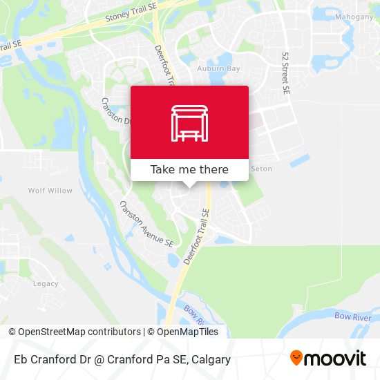 Eb Cranford Dr @ Cranford Pa SE map