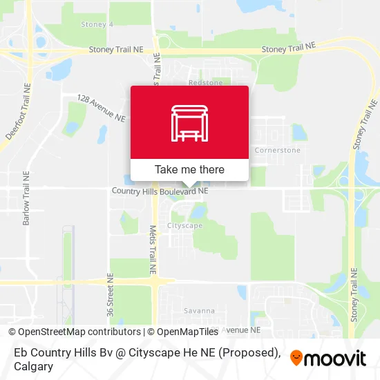 Eb Country Hills Bv @ Cityscape He NE (Proposed) map