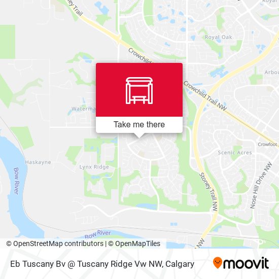 Eb Tuscany Bv @ Tuscany Ridge Vw NW map