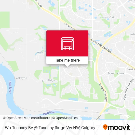 Wb Tuscany Bv @ Tuscany Ridge Vw NW map