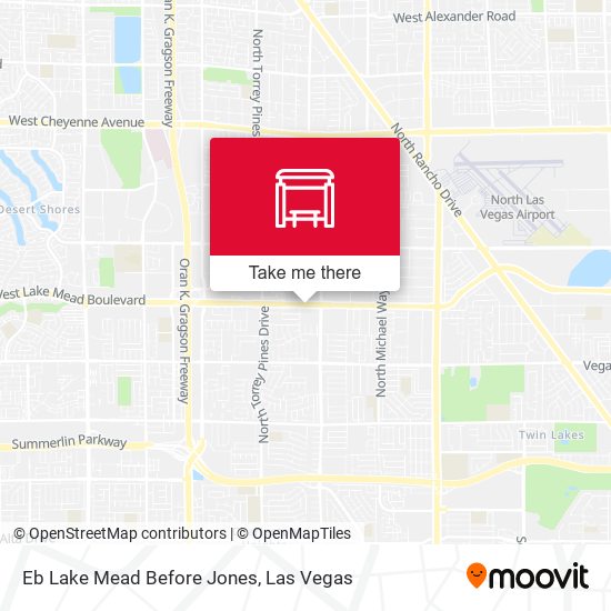 Mapa de Eb Lake Mead Before Jones