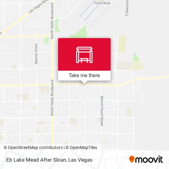 Eb Lake Mead After Sloan map