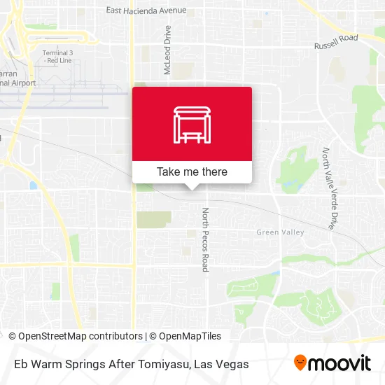Mapa de Eb Warm Springs After Tomiyasu