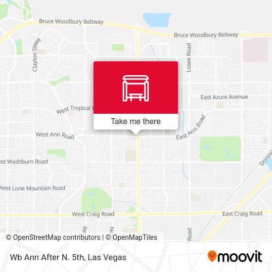 Mapa de Wb Ann After N. 5th