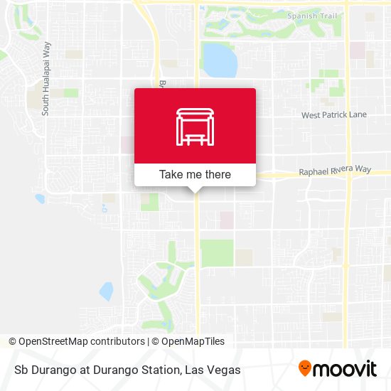 Mapa de Sb Durango at Durango Station