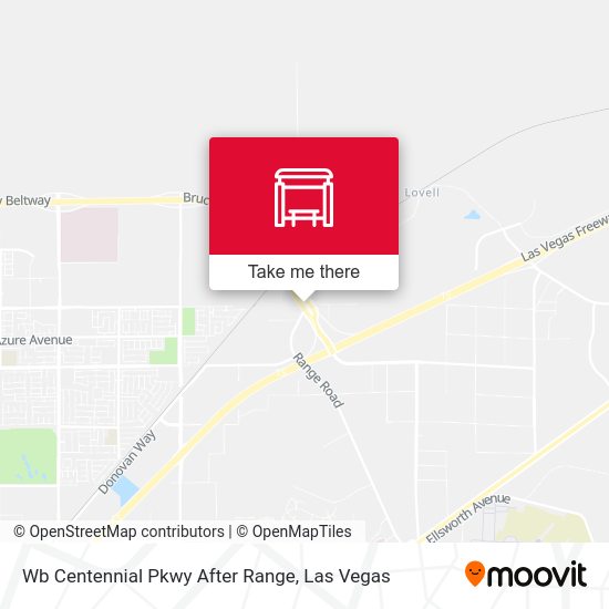 Wb Centennial Pkwy After Range map