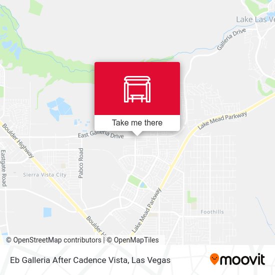 Mapa de Eb Galleria After Cadence Vista