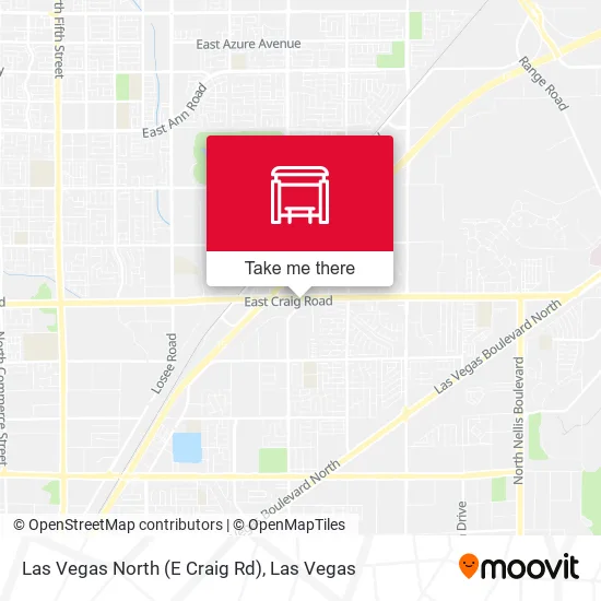 Las Vegas North (E Craig Rd) map