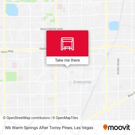 Mapa de Wb Warm Springs After Torrey Pines