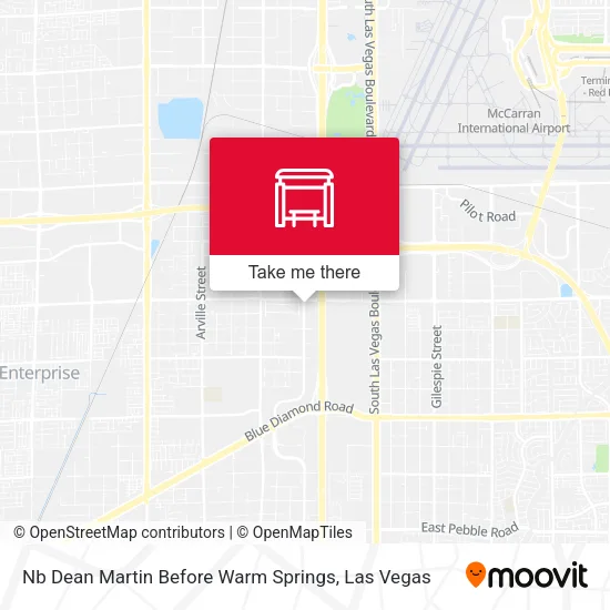 Mapa de Nb Dean Martin Before Warm Springs