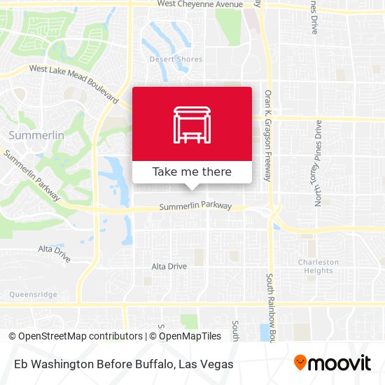 Eb Washington Before Buffalo map