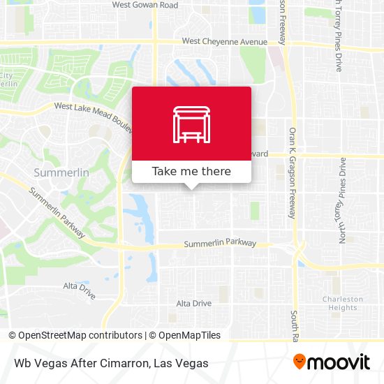 Mapa de Wb Vegas After Cimarron
