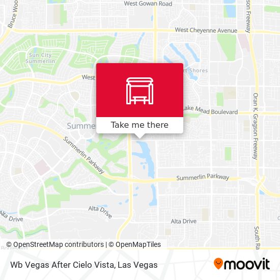 Mapa de Wb Vegas After Cielo Vista