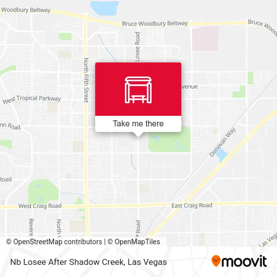 Mapa de Nb Losee After Shadow Creek