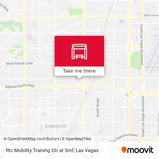 Rtc Mobility Training Ctr at Smf map