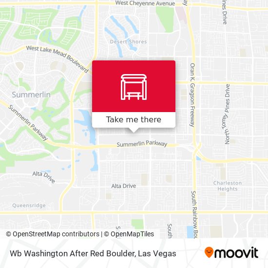 Mapa de Wb Washington After Red Boulder