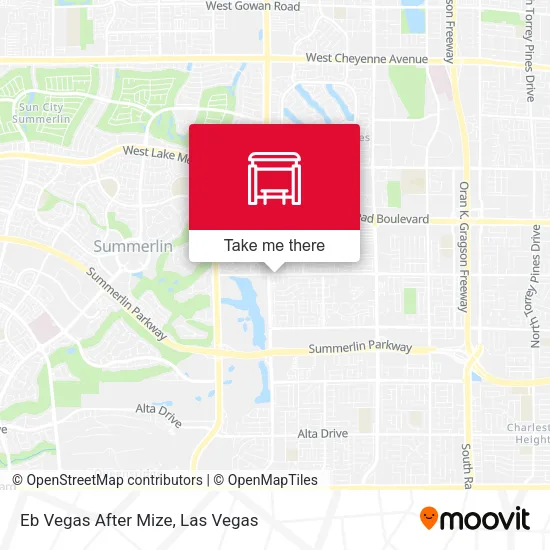 Mapa de Eb Vegas After Mize