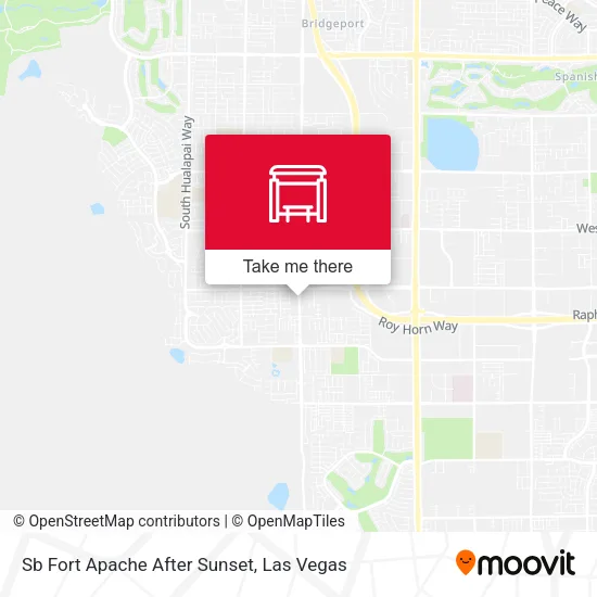 Mapa de Sb Fort Apache After Sunset