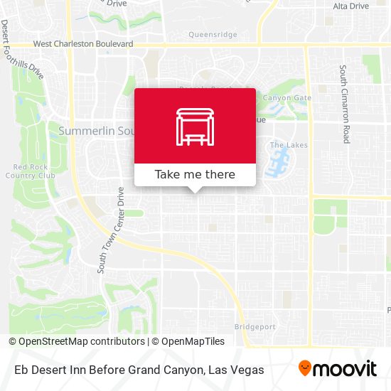 Eb Desert Inn Before Grand Canyon map