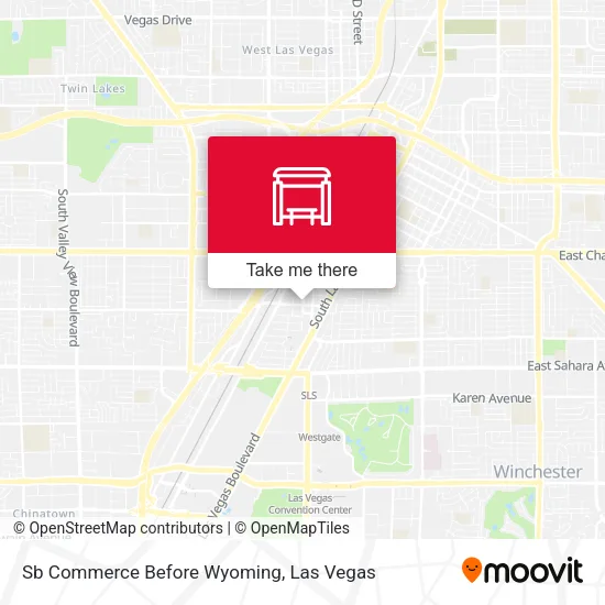 Mapa de Sb Commerce Before Wyoming