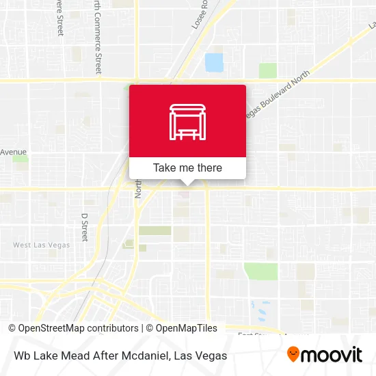 Mapa de Wb Lake Mead After Mcdaniel