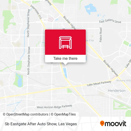 Sb Eastgate After Auto Show map