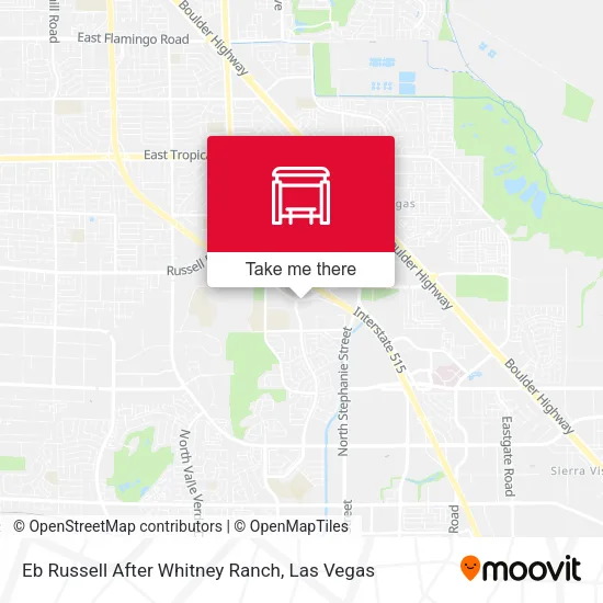 Mapa de Eb Russell After Whitney Ranch
