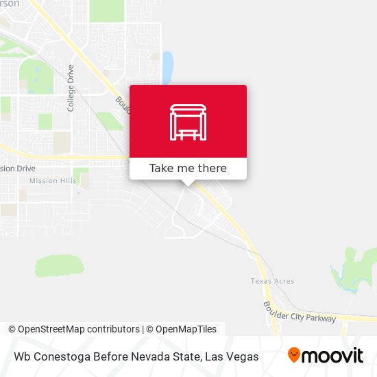 Wb Conestoga Before Nevada State map