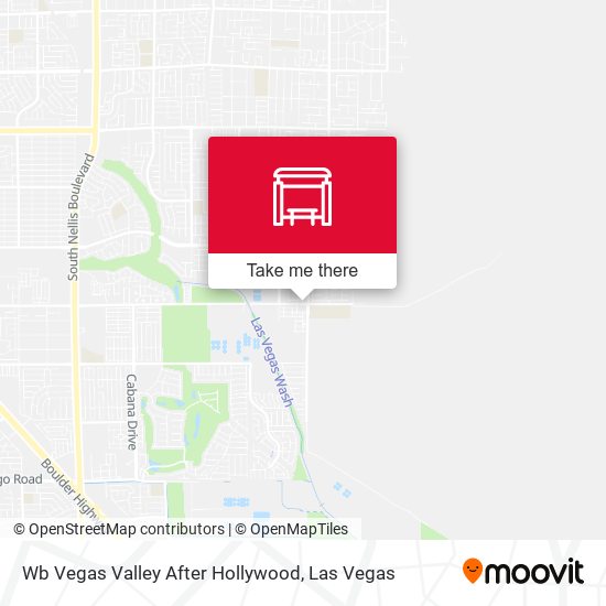 Wb Vegas Valley After Hollywood map