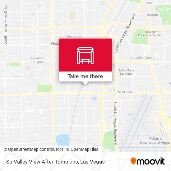 Mapa de Sb Valley View After Tompkins